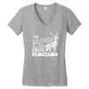 I Like Big Bucks And I Cannot Lie Women's V-Neck T-Shirt