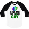 kiss me im gay 3/4 Sleeve Shirt