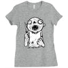 zombie knife Ladies Fitted T-Shirt