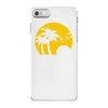 beach silhouette birds sand sunset iPhone 7 Case