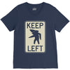 keep left shark V-Neck Tee