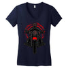 night rider Women's V-Neck T-Shirt