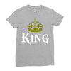 king Ladies Fitted T-Shirt
