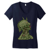 anatomy of evil Women's V-Neck T-Shirt