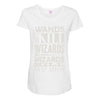 wizards kill wizards Maternity Scoop Neck T-shirt