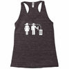 bla bla bla  fun shirt herrentag kult Racerback Tank