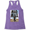 funny  mad max and dog, ideal gift or birthday present Racerback Tank