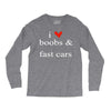 boobs &amp; fast cars Long Sleeve Shirts
