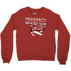 necessity is the mother Crewneck Sweatshirt