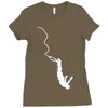 bungeejumping bungeespringen fun sport hobby freizeit extremsport Ladies Fitted T-Shirt