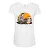 lost in space Maternity Scoop Neck T-shirt
