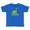 vegan dinosaur best trending Toddler T-shirt