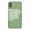vegan iPhoneX Case