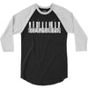 piano skyline 3/4 Sleeve Shirt