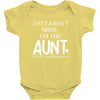 the cool fun and favorite aunt Baby Bodysuit