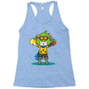 rufu the skaterwolf Racerback Tank