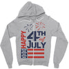 happy 4th of july Zipper Hoodie