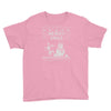 christmas funny dog &amp; snowman Youth Tee