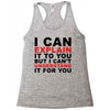 i can explain it to you but i can't understand it for you Racerback Tank