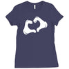 love Ladies Fitted T-Shirt