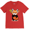 red fox 2 V-Neck Tee