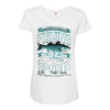 fishing pop Maternity Scoop Neck T-shirt