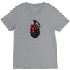 heard granade V-Neck Tee