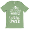 You Cant Scare Me I am Biker Uncle T-Shirt