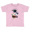 who loves papillon Toddler T-shirt