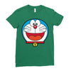 Doraemon Ladies Fitted T-Shirt