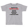 Smartass March Girl Toddler T-shirt