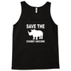 chubby unicorn Tank Top