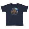 polygon bear graphic Toddler T-shirt