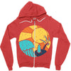 beach vibes Zipper Hoodie