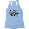 power war boys Racerback Tank