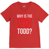 why is the carpet wet todd V-Neck Tee