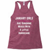 January Girls Racerback Tank
