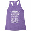 I Am A June Woman Racerback Tank