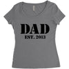 dad Women's Triblend Scoop T-shirt
