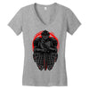 death knight Women's V-Neck T-Shirt