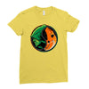 arrow slade yin yang Ladies Fitted T-Shirt