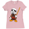 mickey jedi troopers Ladies Fitted T-Shirt