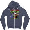 killer turtles Zipper Hoodie