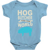 hog butcher to the world chicago Baby Onesie