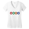 air stream Women's V-Neck T-Shirt