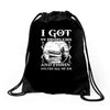 99 problems   fishin' solves all of em Drawstring Bags