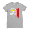 respect batle royal gaming Ladies Fitted T-Shirt