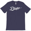brooklyn script nyc new york city baseball jersey T-Shirt