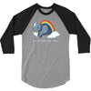 real unicorns have curves 3/4 Sleeve Shirt