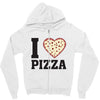 i Love Pizza Zipper Hoodie